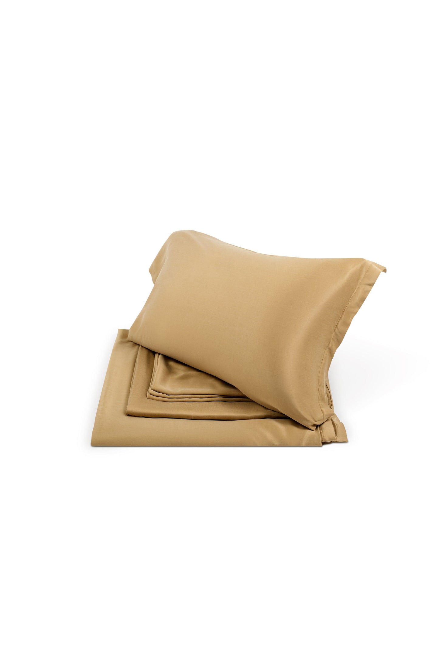 Blissful Gold Full Bedding Set | Duvet Cover, Flat Sheet & Pillowcases